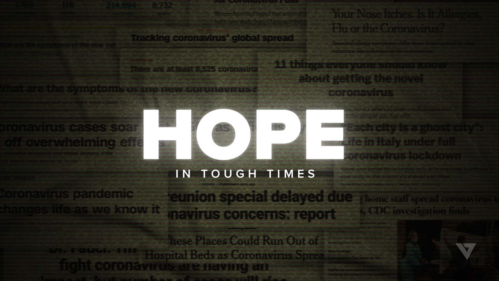 Hope in Tough Times